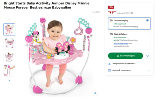 Bright Starts en Disney Baby Minnie Mouse Activity Jumper voor €39,99 bij Smythstoys