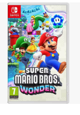 Juego Super Mario Bros. Wonder Nintendo Switch 31,49€.