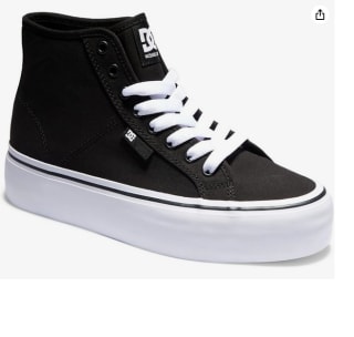 Zapatillas DC Shoes Manual Hi Platform Altas Mujer por solo 25,61€
