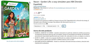 Juego Nacon - Garden Life: a cozy simulator para XBX [Versión Española] por 8,56€