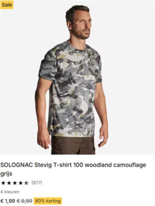 Tot 95% korting in de sale van Decathlon