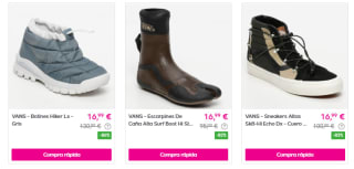 Zapatillas Vans adulto desde tan solo 14,99€