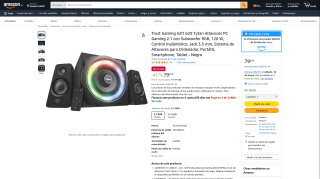 Trust Gaming GXT 629 Tytan Altavoces PC Gaming por 79,99€