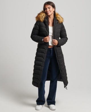 Score Superdry women's arctic longline puffer coat from eBay for £67.49