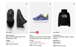 20% extra korting op geselecteerde artikelen tot 60% bij Zalando