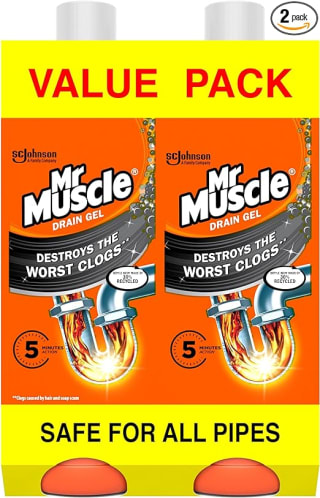 Mr Muscle Drain Unblocker for only £6