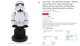 Soporte Cable Guys - Star Wars Stormtrooper por 18,98€