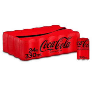 Coca-Cola Zero Pack 24x33cl por 12,99€