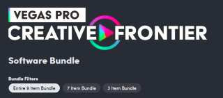 Humble Bundle: Vegas Pro software bundel vanaf €22,82