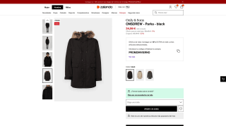 Only & Sons ONSDREW Parka black por 34,99€