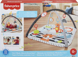 Fisher-Price 3-in-1 gym met muziek en lichtjes voor €27,99 bij Bol.com