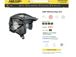 Casco CGM RUSH DUAL 22.06 por solo 33,95€