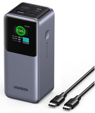 Batterie Externe 20000mAh UGREEN Nexode 130W Power Bank à 74,99€