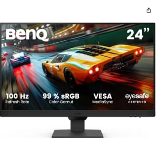 Monitor BenQ GW2490E 23.8" 1080p FHD 100Hz IPS Eye-Care, HDMI, DP, Eyesafe por 84.99€