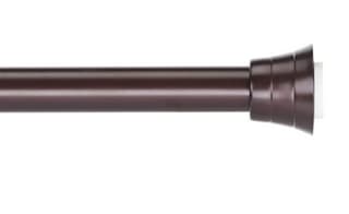 Barra de tensión decorativa para cortina de ducha con contera escalonada por 2,73€