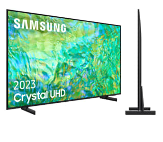 Televisor LED 43" - Samsung TU43CU8000KXXC, Diseño AirSlim, Crystal UHD 4K, Samsung Gaming Hub, Smart TV powered by Tizen por 371.07€