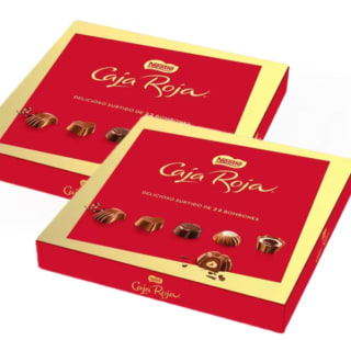 Pack 2 Nestlé Caja Roja Surtido Bombones total 400g por 7,35€