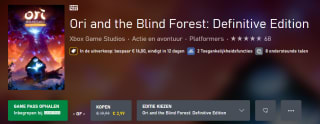 Ori and the Blind Forest: Definitive Edition voor €3,99 in de Xbox store
