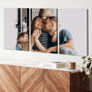75% korting op canvas meerluiken Bijvoorbeeld: 80x60 cm 2 luiken voor €25,76 cm incl. verzending.