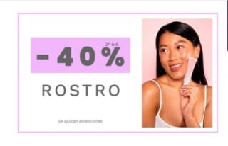 -40% en la Segunda Unidad Rostro desde Maquillalia.