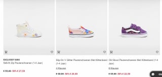Tot 50% korting tijdens de sale bij Vans