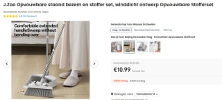 Stoffer en blik-set voor €10,99 bij Ochama