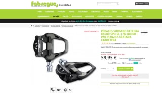 Pedales Shimano ultegra r8000 por solo 59,95€