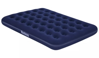 Bestway Flocked Double Airbed with Mains Pump – £8.75