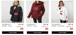 Ropa Geographical Norway desde 9,99€ preciazos
