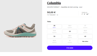 Zapatillas para Mujer Columbia ESCAPE PURSUIT por 50€