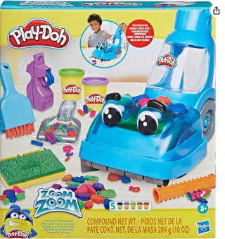 Juguete Aspiradora Play-Doh Zoom Zoom de Play-Doh con 5 botes de plastilina por solo 12,39€