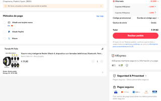 Xiaomi Redmi Watch 4 Smart Watch por solo 49,82€