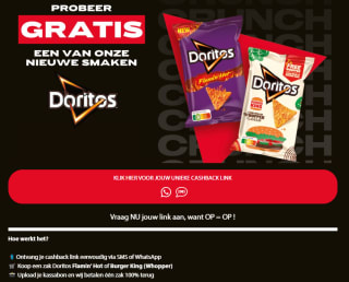 Gratis zak Doritos (na cashback)