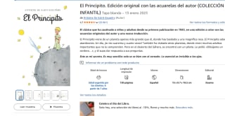 El Principito. Edición original con las acuarelas del autor por 3,51€