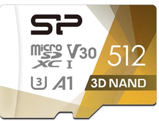 Tarjeta microSDXC Silicon Power 512GB + adaptador por $600