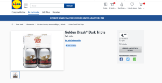 Pack Cerveza belga Gulden Draak por 4,49€