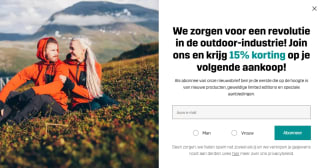 15% korting op je aankoop bij RevolutionRace
