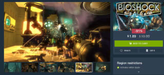 Videojuego BioShock + BioShock Remastered PC por 1,79€