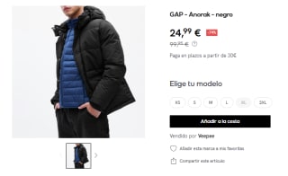 Oferta hasta 80% descuento en la marca GAP precios d elocura