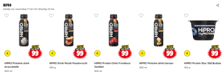 Alle HiPRO Proteine drink voor €0,99 bij Dirk