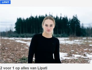 2 halen 1 betalen op alles van Lipati bij RunningXpert