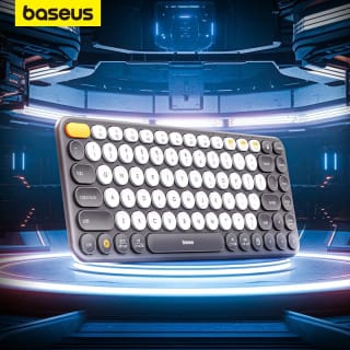 Teclado da Baseus, modelo K01B - R$ 61,78