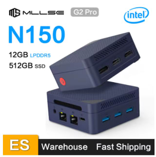 MLLSE G2 Pro Mini PC 12GB RAM 512GB SSD WiFi 5 BT5.0 Win11 voor €101,07 dmv code bij Aliexpress