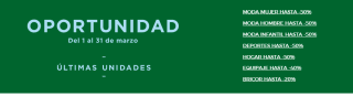 Oportunidades en El Corte Inglés con descuentos de hasta -50%