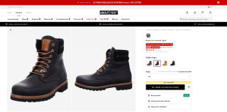 Botas con cordones Igloo Hombre por 94,50€