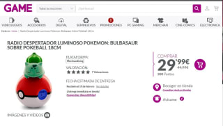 Despertador Digital con difusor de luz 18cm por 29,99€
