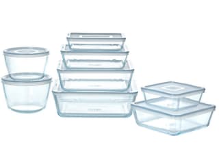 Pyrex - Cook & Freeze Schaal met Deksel Set van 8 Stuks voor €39,95 bij iBOOD