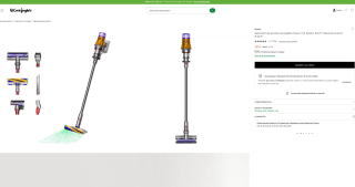 Aspiradora Dyson V12 Detect Slim por solo 499€