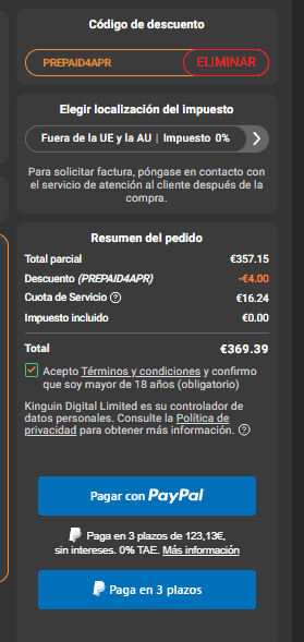 Tarjeta regalo Ikea 500€ por solo 369,39€