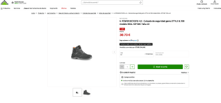 Botas de seguridad (Unisex) U-Power por solo 38,93€